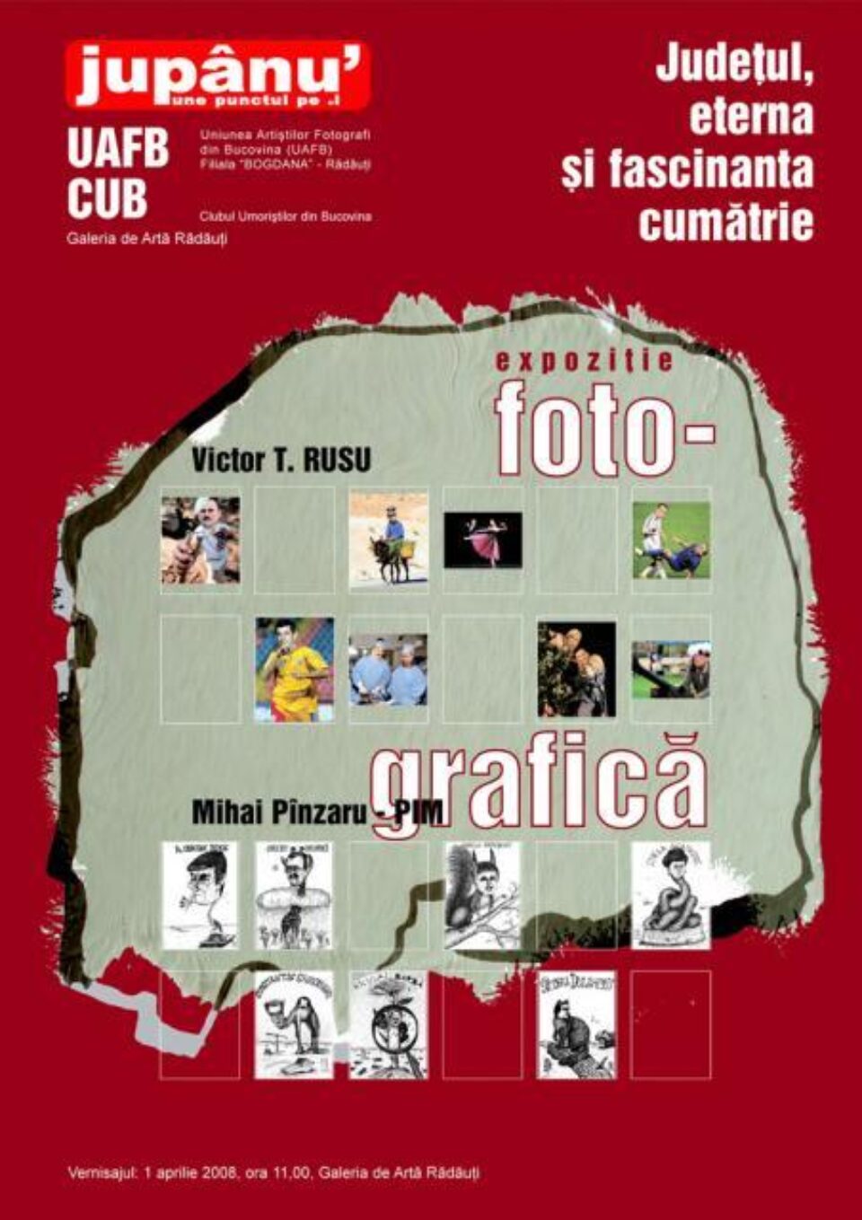 Expoziție de fotografie și grafică: „Județul, eterna și fascinanta cumătrie”
