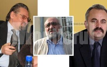 Benonie Contaș (stanga) și Vasile Râmbu (dreapta) au aprobat rambursările ilegale de TVA către teroristul Omar Hayssam (centru)