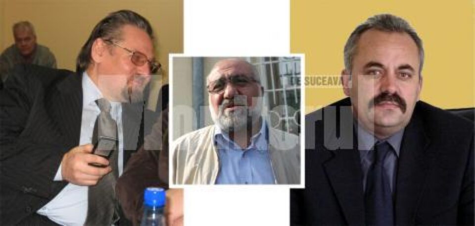 Benonie Contaș (stanga) și Vasile Râmbu (dreapta) au aprobat rambursările ilegale de TVA către teroristul Omar Hayssam (centru)