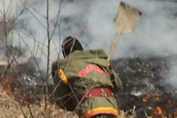 Pericol: Panică în județ din cauza incendierii terenurilor agricole