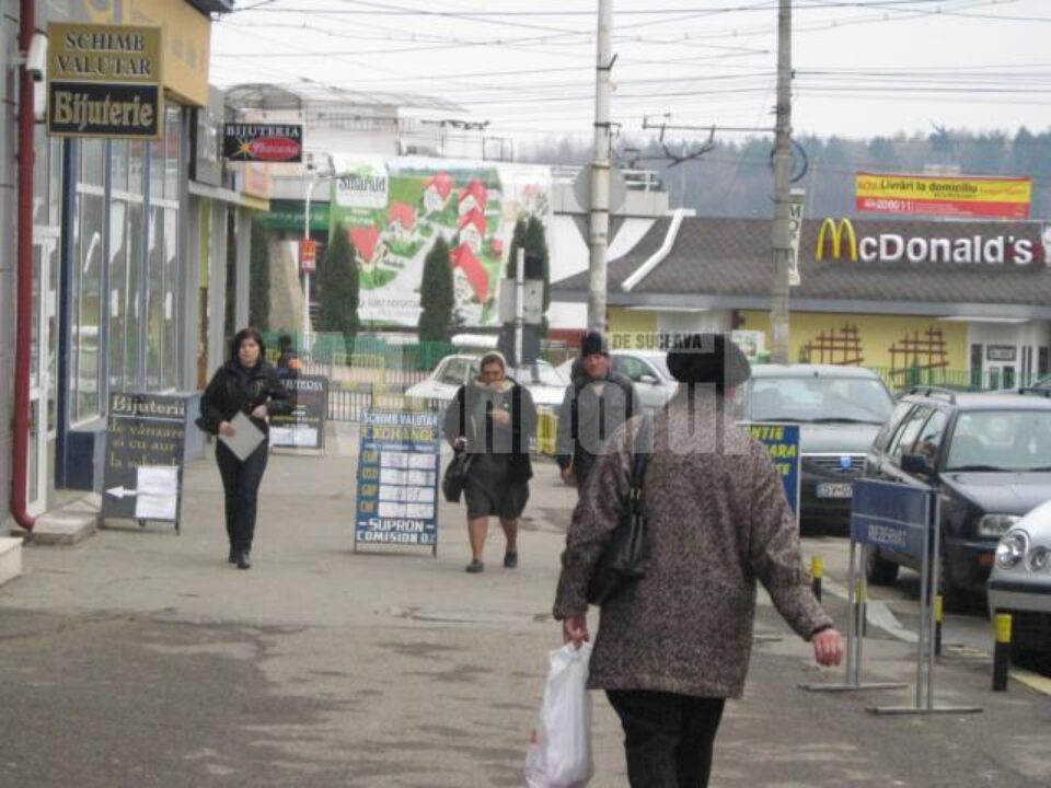 Slalom printre panouri publicitare