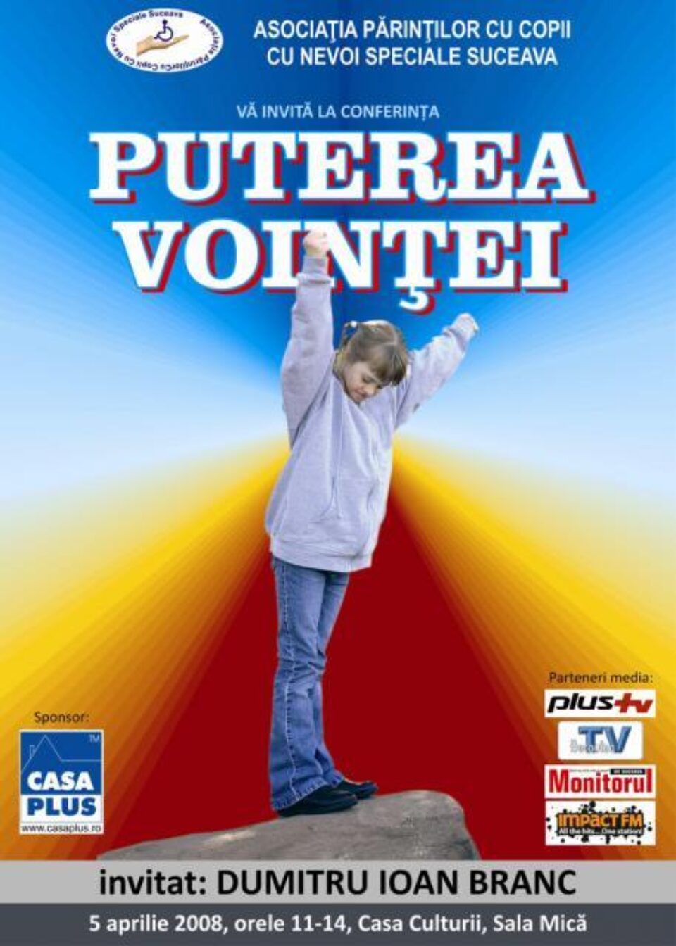 Conferință: „Puterea voinței”