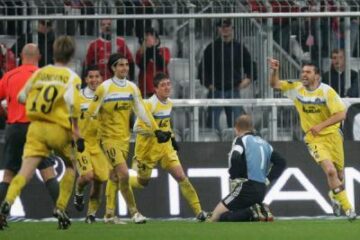 Bucuria lui Contra după golul egalizator din meciul de la Munchen