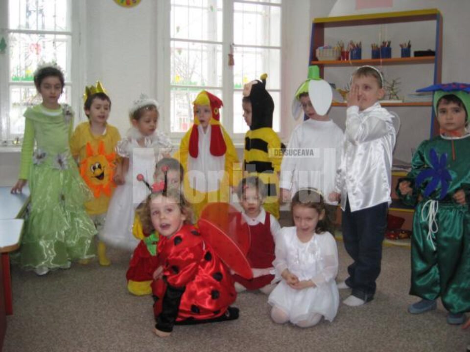 Preșcolarii de la Grădinița „Micul Prinț”, la Serbarea Primăverii