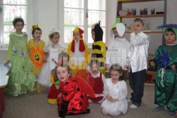 Preșcolarii de la Grădinița „Micul Prinț”, la Serbarea Primăverii