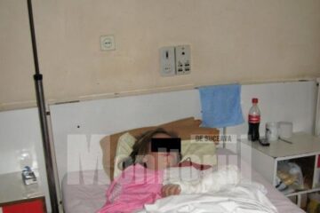 Andreea S. a fost operată la mâna stângă în cursul zilei de ieri
