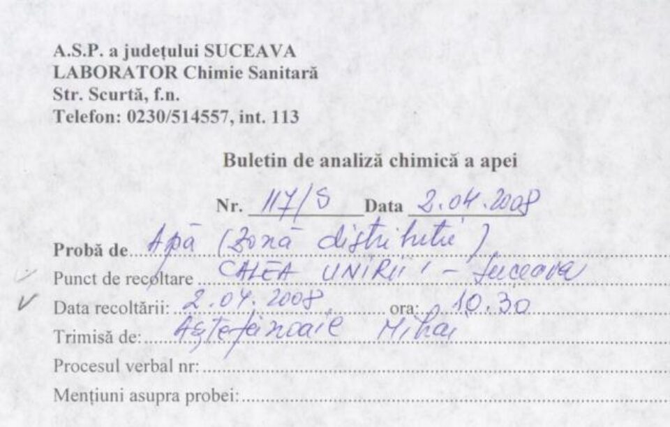 Bănuieli: Ovidiu Donțu miroase deturnare de fonduri pentru apa din Burdujeni