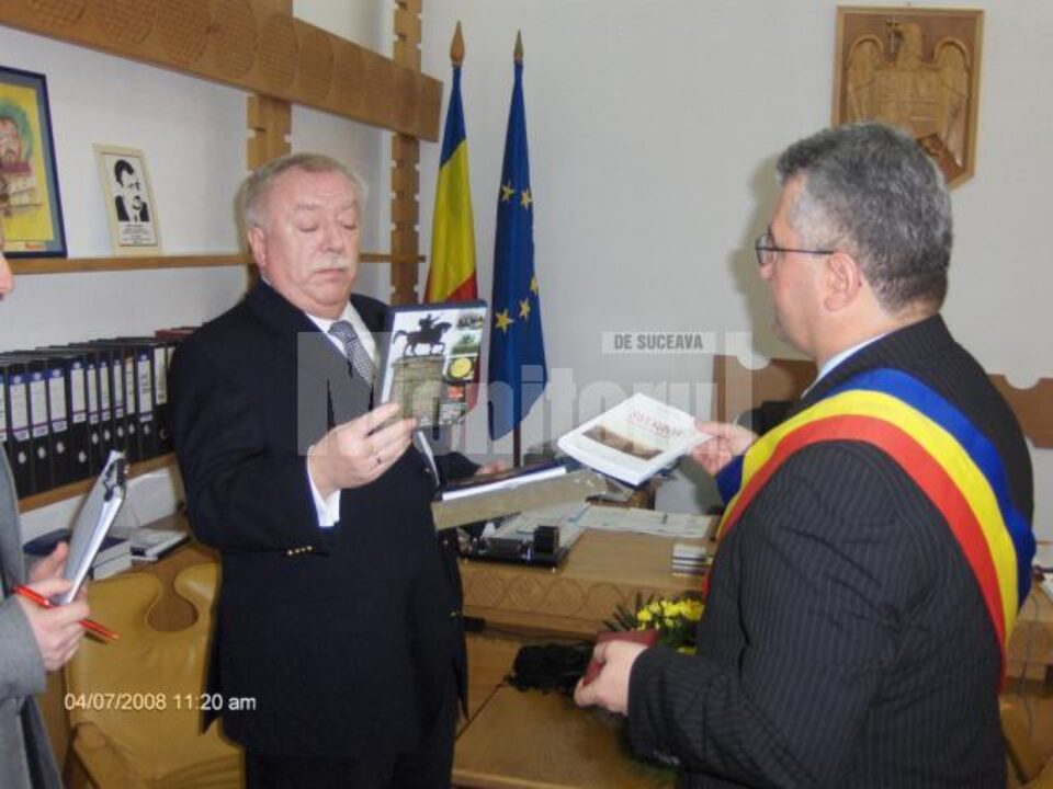 Ion Lungu si primarul Vienei