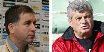 Argăseală (stânga) râde, iar Sichitiu plânge