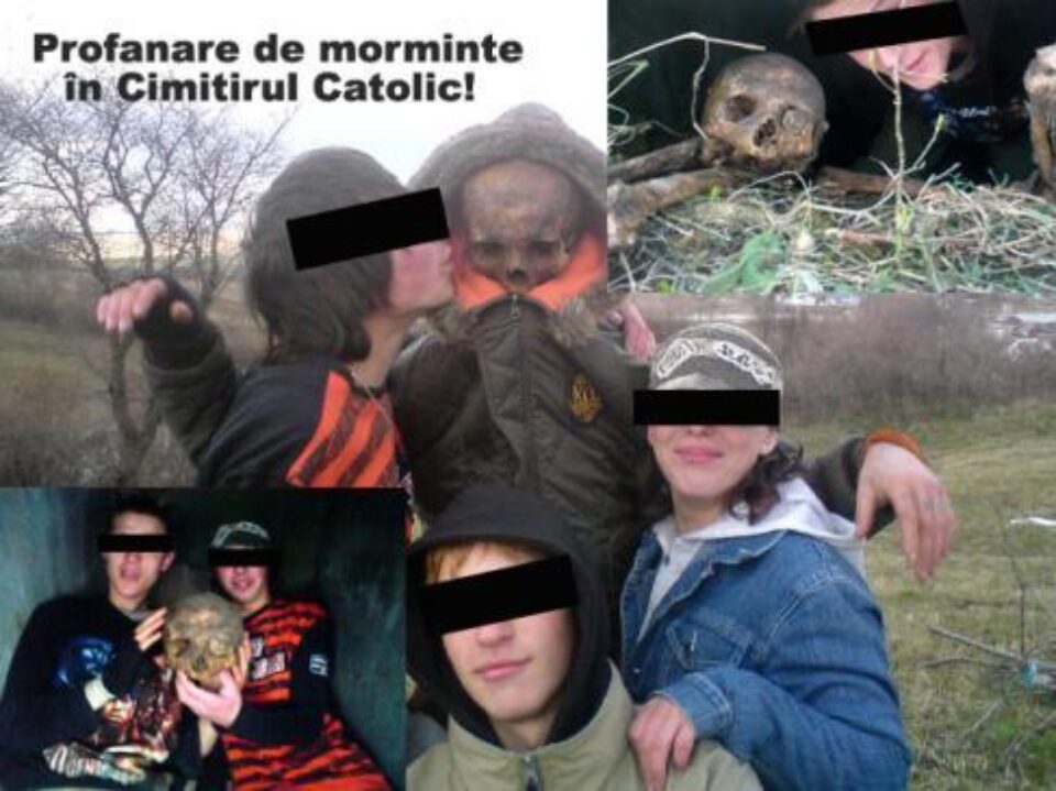 Profanatori de morminte | Foto: „Săptămâna Sireteană” Profanatori de morminte | Foto: „Săptămâna Sireteană”