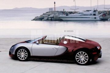 Bugatti Veyron Targa Rendering 2009