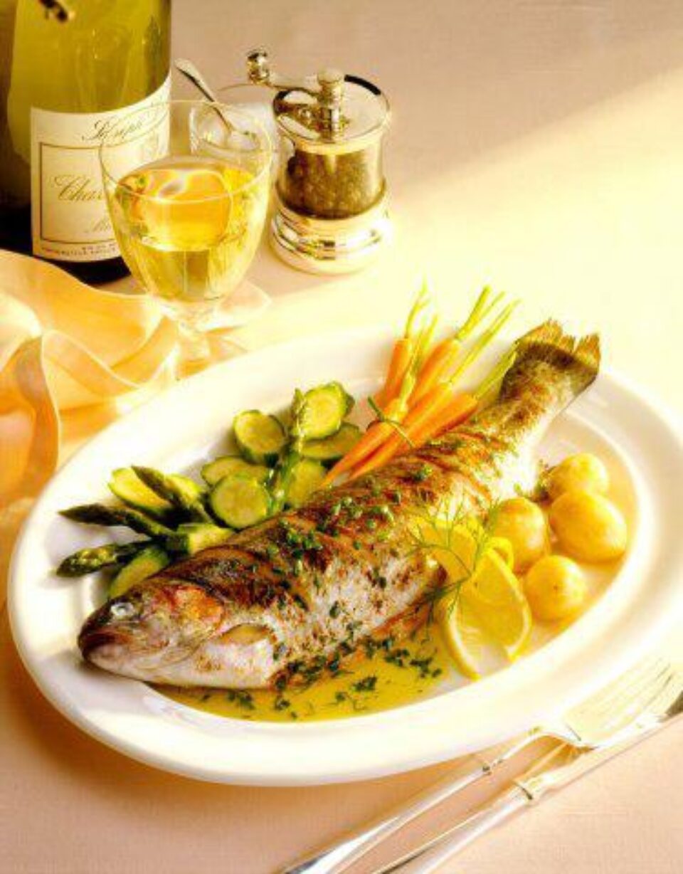 Păstrăv cu piper verde la cuptor. Foto: FRESH FOOD