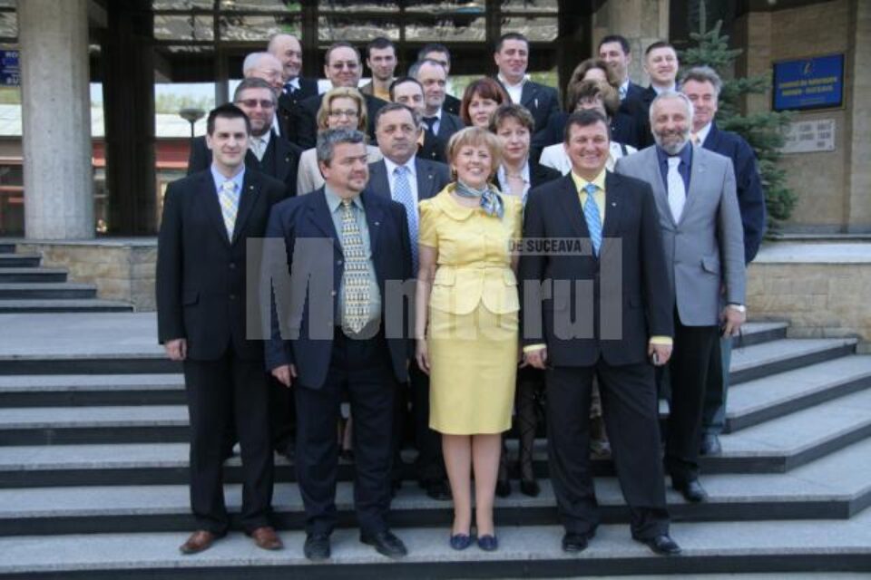 Angela Zarojanu și echipa de candidați ai PNL pentru Consiliul Local
