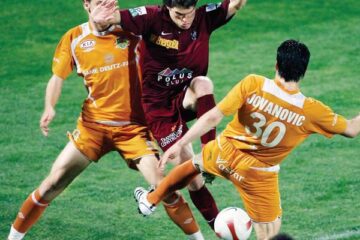 CFR Cluj a obținut o victorie muncită în fața unui adversar bătăios