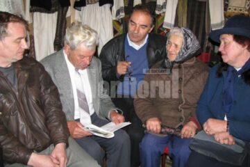 Vasile Vargan la reuniune cultural-foclorică câmpulungeană