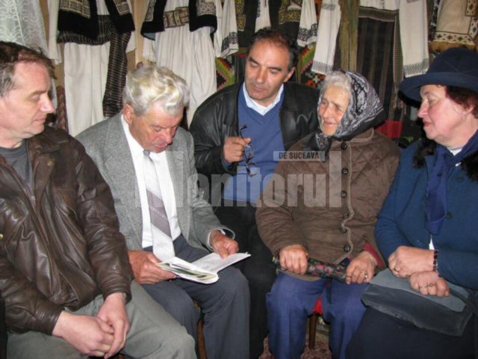 Vasile Vargan la reuniune cultural-foclorică câmpulungeană