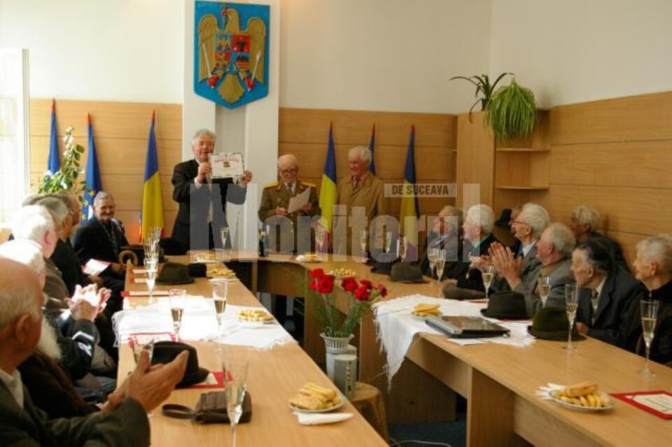 Mihai Frunză a rostit cuvinte de prețuire la adresa veteranilor de război