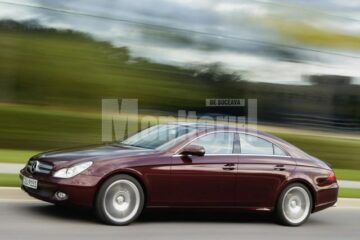 Mercedes CLS Facelift 2008