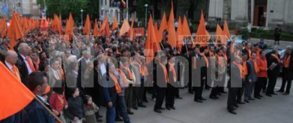 Democrat-liberalii au colorat Suceava în portocaliu Democrat-liberalii au colorat Suceava în portocaliu