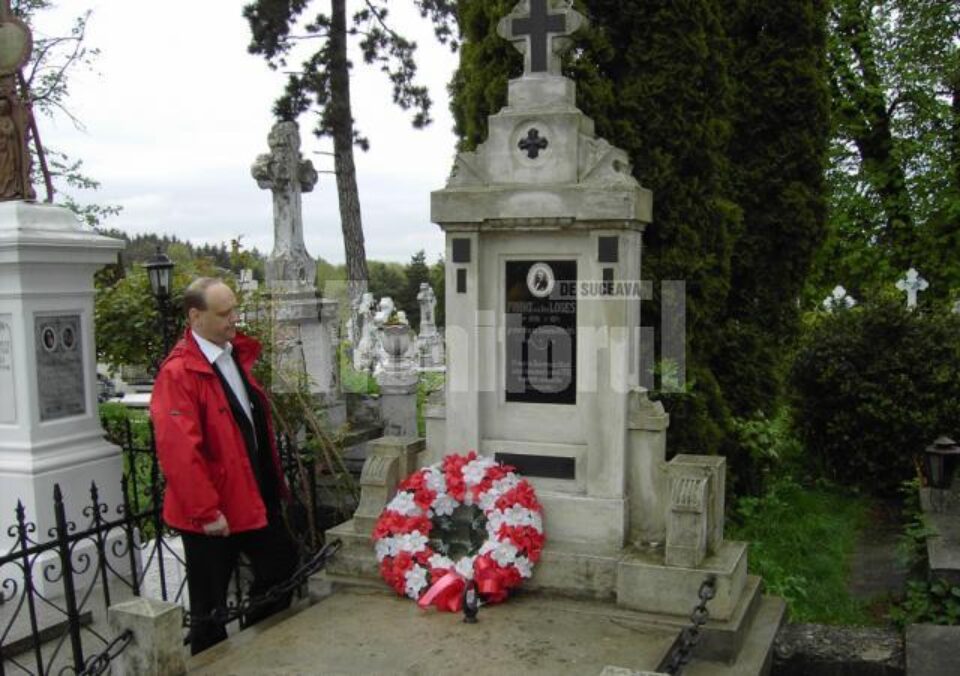 Recunoștință: Donțu a pornit în campanie de la mormântul lui Franz cavaler Des Loges