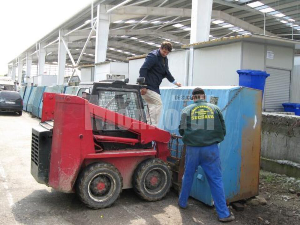 Schimbare: 400 de chioșcuri, mutate în partea din spate a Bazarului