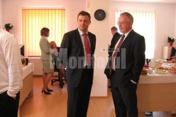 Marius Mihalec împreună cu directorul IMS MAXIMS, Brian Ennis