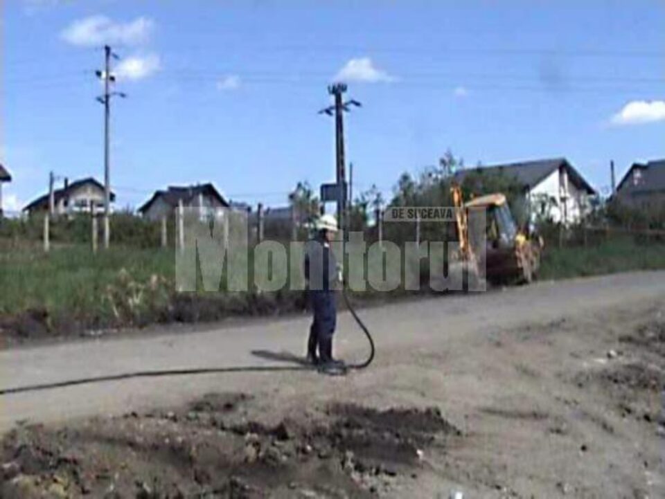 Pericol de explozie: Conductă de gaz avariată de o echipă de muncitori