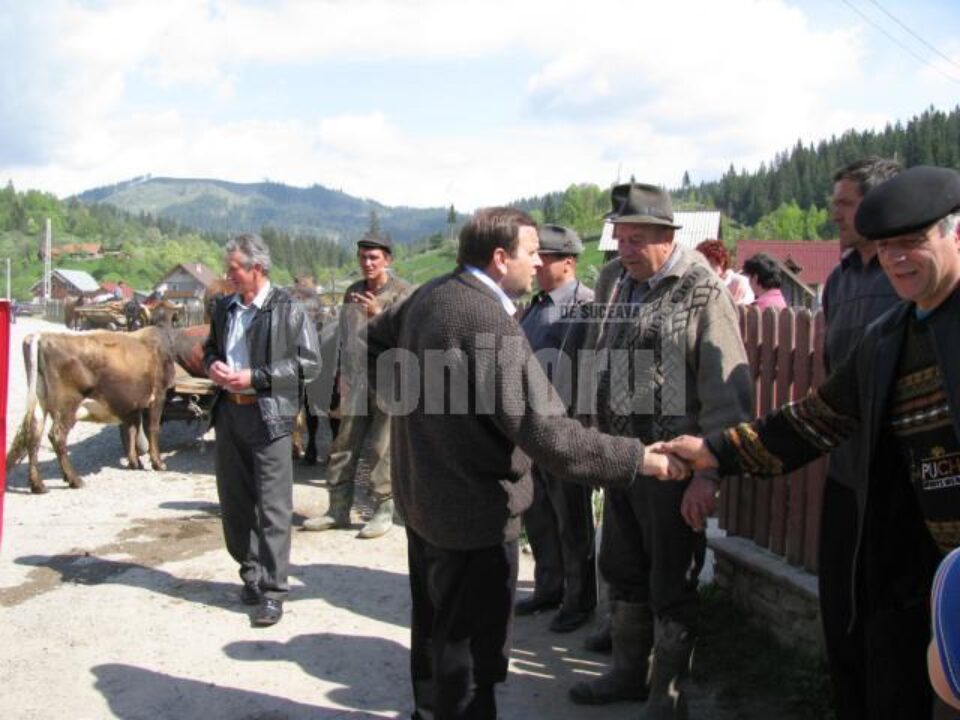 Gheorghe Flutur s-a întâlnit cu câmpulungenii