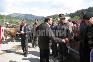 Gheorghe Flutur s-a întâlnit cu câmpulungenii