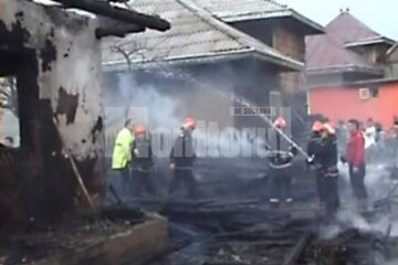 Joacă periculoasă: Un copil de șase ani a incendiat trei case și a provocat pagube de 200.000 de lei
