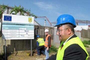 Ion Lungu a dat startul lucrărilor ISPA în Burdujeni