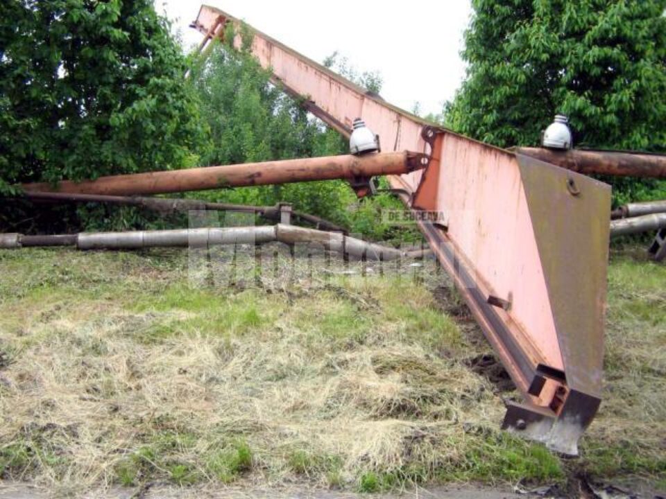 Locul în care Sorin Cristinel Boca a fost prins sub grinda de oțel a macaralei