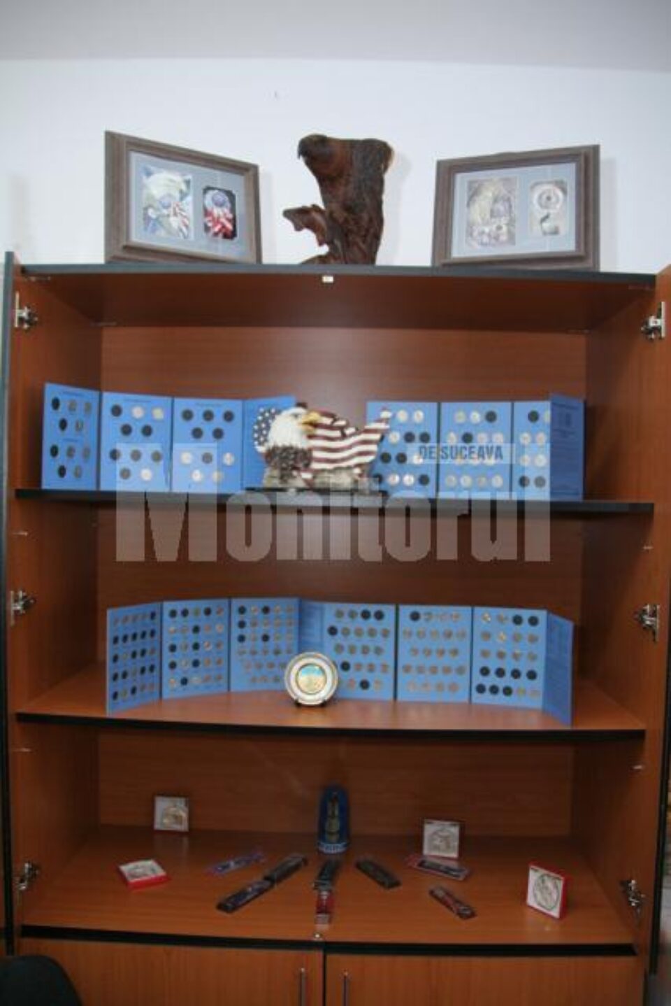 Expoziție inedită: Imaginea SUA prin numismatică, albume și fotografii