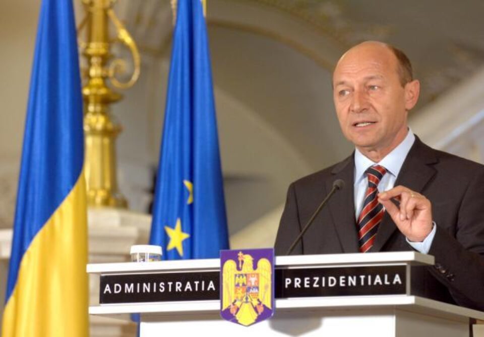 Băsescu: "Eu voi fi la prima oră la vot, duminică 1 iunie". Foto: Sorin LUPȘA