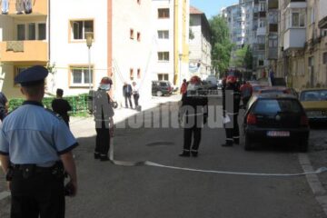 Pericol de explozie, ieri, în cartierul George Enescu