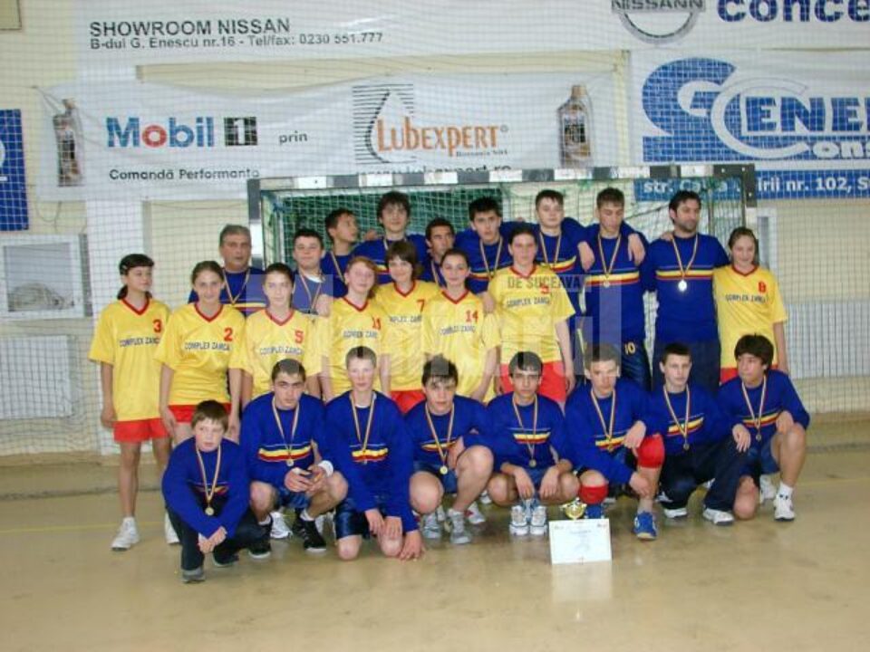 Handbaliști de la Liceul cu Program Sportiv Suceava, campioni naționali la juniori III