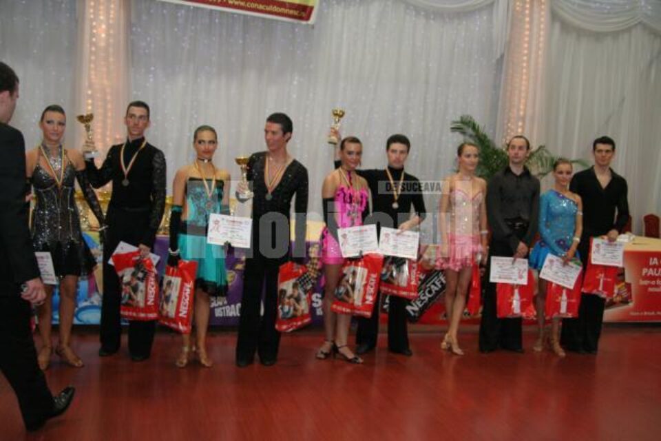 Debut la Suceava: Festivalul Național de Dans Sportiv, o reușită