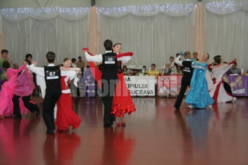 Debut la Suceava: Festivalul Național de Dans Sportiv, o reușită