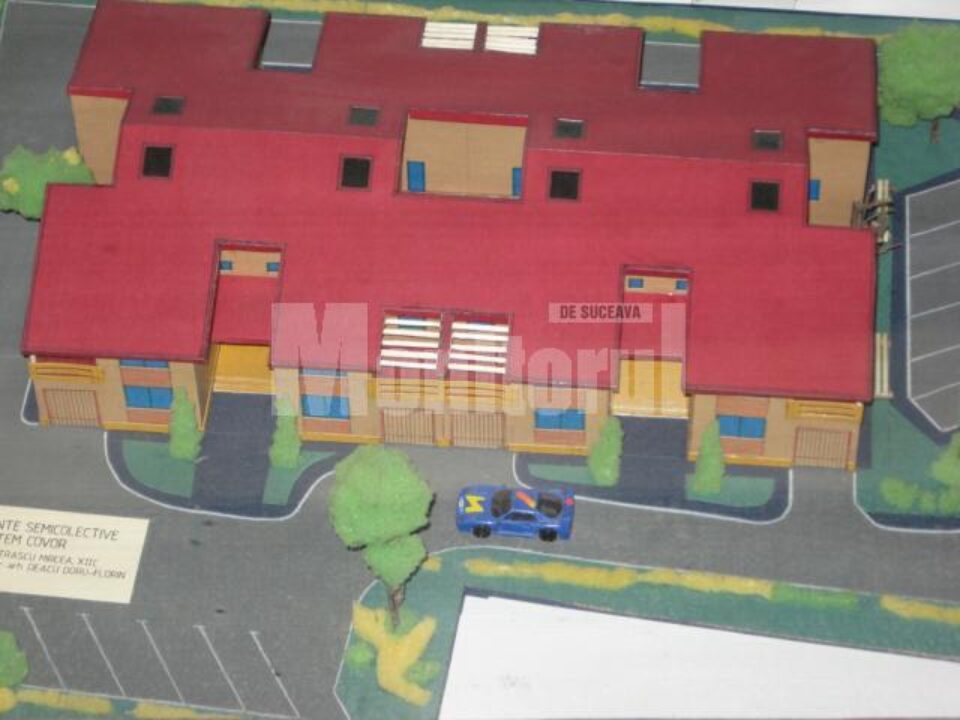 Macheta realizate de elevii de la arhitectura