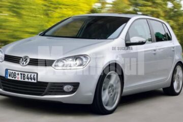 Volkswagen Golf VI 2008 Rendering