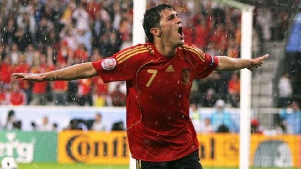 David Villa a reușit o triplă în meciul cu Rusia
