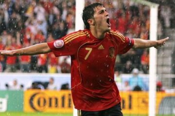 David Villa a reușit o triplă în meciul cu Rusia