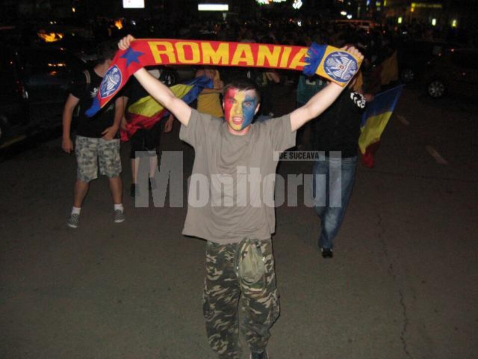 Sucevenii au fost exuberanți aseară