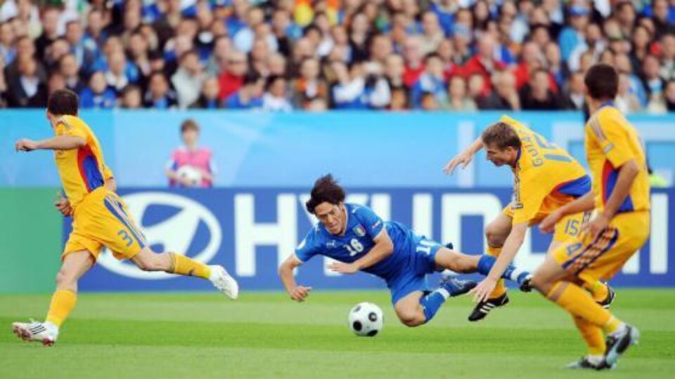 Euro 2008: România a scăpat printre degete victoria în meciul cu Italia