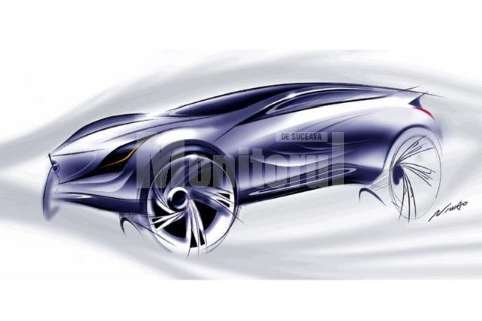 Mazda Crossover SUV Concept 2008 Sketch