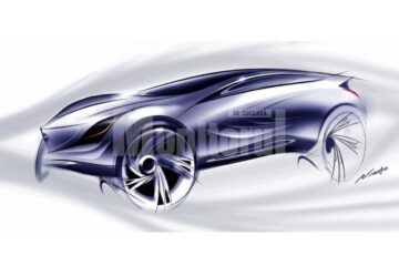 Mazda Crossover SUV Concept 2008 Sketch