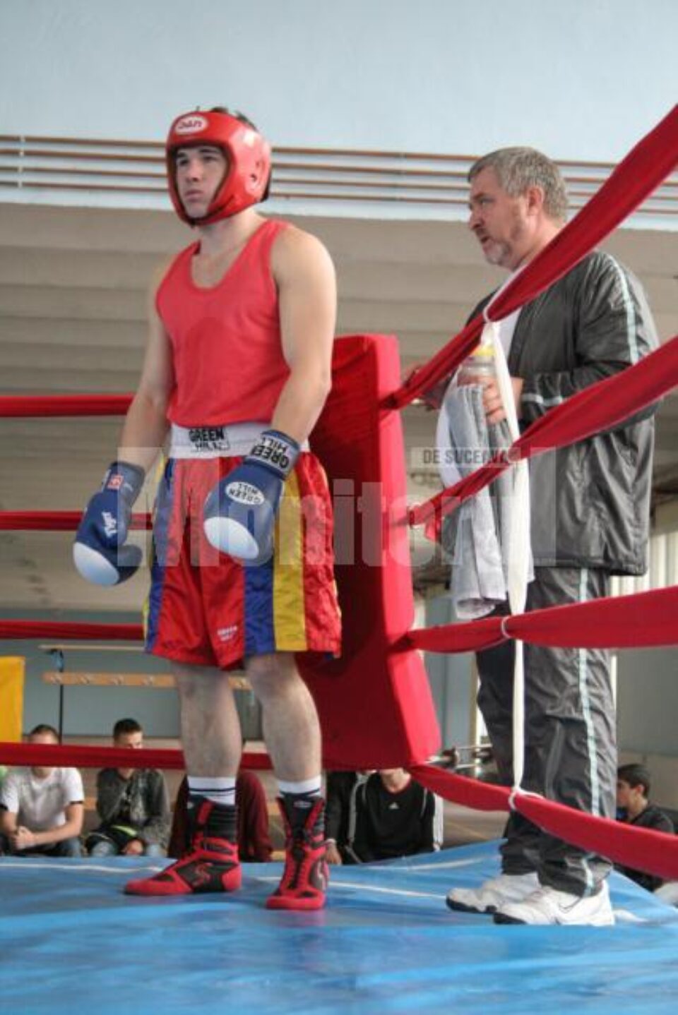 Box: Nicolae Berariu a luat bronz la Centura de Aur