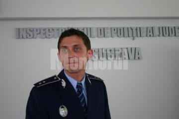 Gabriel Panțîru, noul purtător de cuvânt al IPJ Suceava