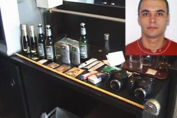 Camera de hotel în care a fost găsit rădăuțeanul Radu Cozaciuc