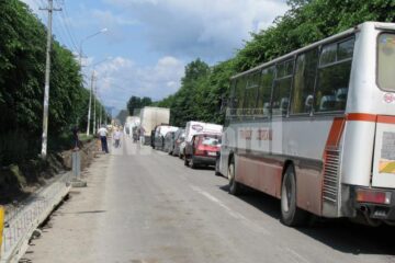 Blocaj rutier pe DN17